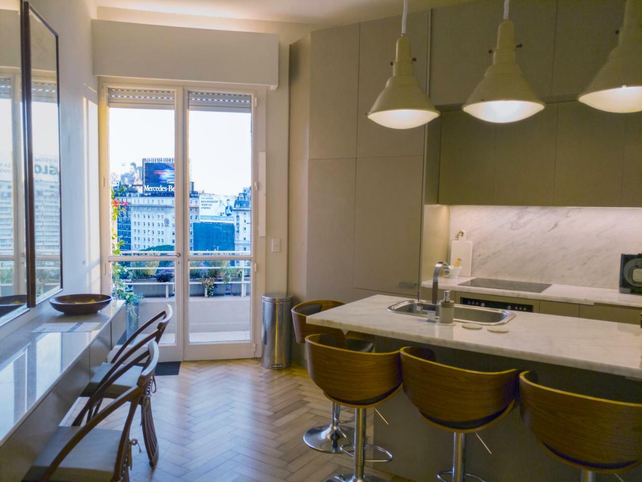 דירות בואנוס איירס Penthouse Frente Al Obelisco Con Terraza מראה חיצוני תמונה